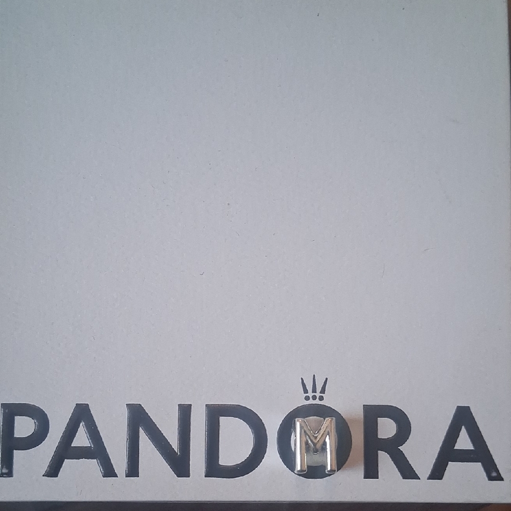 Pandora Silver Initial Charm